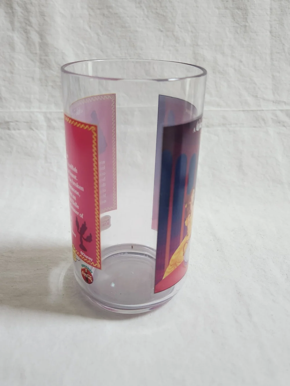 Disney Beauty and the Beast Pink Collector Glass - Picture 8 of 12